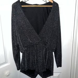 Endless Rose Sparky long sleeve romper